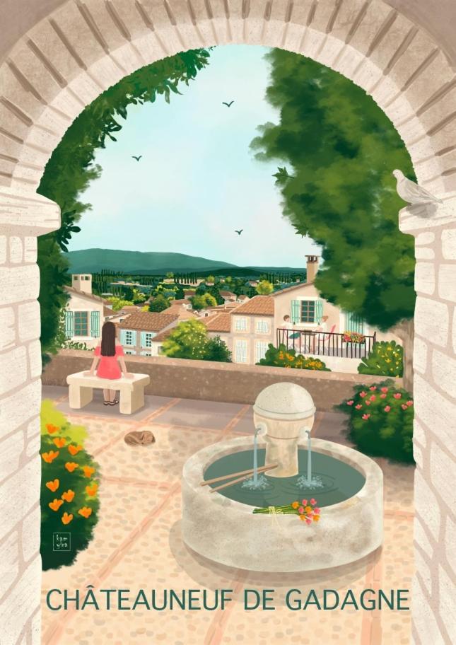 L'Appartement De L'Arche Chateauneuf-de-Gadagne Ngoại thất bức ảnh